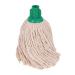 2Work PY Smooth Socket Mop 14oz Green (Pack of 10) 103178G