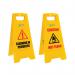 2Work Recycled Wet Floor Sign 2W10132 2W10132