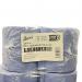2Work 2-Ply Embossed Centrefeed Roll 50m Blue (Pack of 6) 2W10167 2W10167