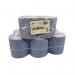 2Work 2-Ply Embossed Centrefeed Roll 50m Blue (Pack of 6) 2W10167 2W10167