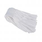 2Work Disposable Big White Mop Head 250g Pack of 10 2W10515 2W10515