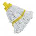 2Work Socket Mop Head 180g Yellow 2W10516 2W10516