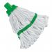 2Work Socket Mop Head 180g Green 2W10518 2W10518
