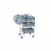 2Work Mobile Collector Cleaning Trolley 776x455x925mm 2W10762 2W10762