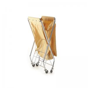 2Work Mobile Folding Laundry Trolley 685x590x1030mm 2W10764 2W10764