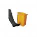 2Work Pedal Bin 30 Litre Yellow 2W10777 2W10777