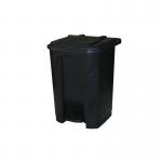 2Work Pedal Bin 50 Litre Grey 2W10782 2W10782