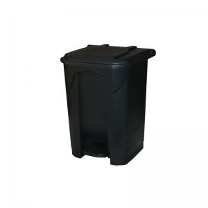 2Work Pedal Bin 50 Litre Grey 2W10782 2W10782