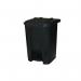 2Work Pedal Bin 50 Litre Grey 2W10782 2W10782