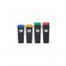 2Work Recycling Bins 65 Litre Assorted Pack of 4 2W10790 2W10790