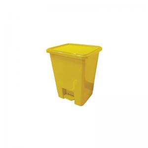 2Work Pedal Bins 15 Litre Yellow Pack of 3 2W10792 2W10792