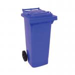 2Work Wheelie Bin 80 Litre Blue 2W10853 2W10853