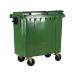 2Work Wheelie Bin 770 Litre Green 2W10866 2W10866