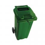 2Work Wheelie Bin Waste Slot Lid 120 Litre Green 2W10872 2W10872