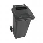 2Work Wheelie Bin Waste Slot Lid 240 Litre Grey 2W10882 2W10882