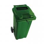2Work Wheelie Bin Waste Slot Lid 360 Litre Green 2W10885 2W10885
