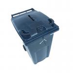 2Work Wheelie Bin Waste Slot Lid 360 Litre Grey 2W10886 2W10886