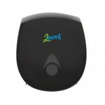 2Work Recycled Mini Jumbo Toilet Roll Dispenser Black 2W11361 2W11361