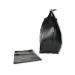 2Work Refuse Sacks Roll Tie Black (Pack of 40) 2W50020 2W50020