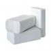 2Work 1-Ply Multi-Fold Hand Towels 240x220mm White (Pack of 3000) 2W70583 2W70583
