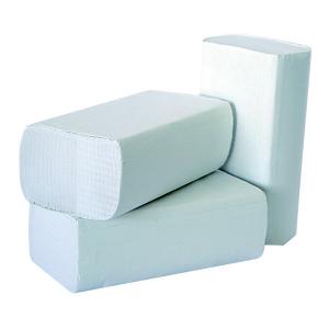 Image of 2Work 1-Ply Multi-Fold Hand Towels White Pack of 3000 2W70583 2W70583