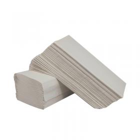 2Work V-Fold Hand Towels 1-Ply 190x250mm Sheet Size White (Pack of 3600) 2W70723 2W70723