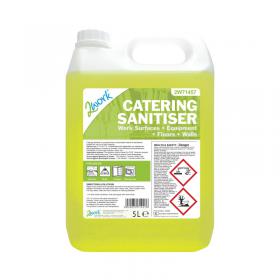 2Work Catering Sanitiser Odourless 5 Litre 2W71457 2W71457