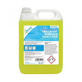 2Work Fragrant Surface Sanitiser 5 Litre 2W75443 2W75443