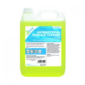 2Work Antibacterial Surface Cleaner 5 Litre Bulk Bottle 2W76000 2W76000
