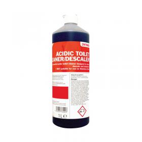 2Work Acidic Toilet CleanerDescalerDeodoriser 1 Litre 2W76002 2W76002