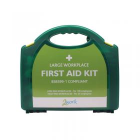 2Work BSI Compliant First Aid Kit Large 2W99439 2W99439