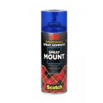 3M SprayMount Adhesive Spray Can CFC-Free Non-staining 400ml SMOUNT Ref 7100296969 300210