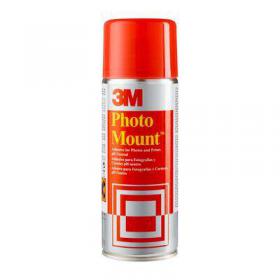 3M PhotoMount Adhesive Spray Can CFC-Free Non-Yellowing 400ml Ref PMOUNT 300250