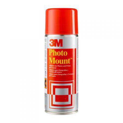 Cheap Stationery Supply of 3M PhotoMount Adhesive Spray Can CFC-Free Non-Yellowing 400ml PMOUNT 300250 Office Statationery