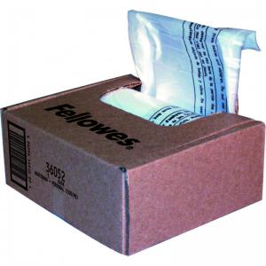 Fellowes Shredder Bags Capacity 23-28 Litre for SB-87Cs Series Ref