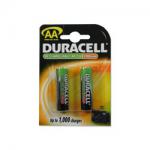 Duracell Rechargeable AA Batteries Nimh Mn1500 Lr06 Ref Recr6Durb2 [Pack 2] 300385