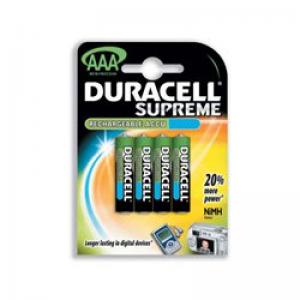 Duracell Rechargeable AAA Batteries Nimh Mn2400 Lr03 Ref Recr03Dur