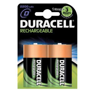 Duracell Battery Rechargeable Accu NiMH Capacity 3000mAh D Ref