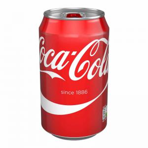 Coca Cola Coke Soft Drink Can 330ml Ref N000954 Pack 24 300502