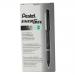 Pentel EnerGel Plus Rollerball Fine 0.5mm Tip 0.25mm Line Black Ref BLN25-A [Pack 12] 301071