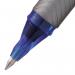 Pentel EnerGel Plus Rollerball Medium 0.7mm Tip 0.35mm Line Blue Ref BL27-C [Pack 12] 301075