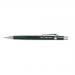 Pentel P205 Mechanical Pencil with Eraser Steel-lined Sleeve with 6 x HB 0.5mm Lead Ref P205 [Pack 12] 301201