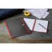 Black n Red Notebook Wirebound PP 90gsm Ruled and Perforated 140pp A4 Ref 100080166 [Pack 5] 301246