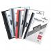 Durable Duraclip Folder PVC Clear Front 6mm Spine for 60 Sheets A4 Black Ref 2209/01 [Pack 25] 301445