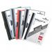 Durable Duraclip Folder PVC Clear Front 6mm Spine for 60 Sheets A4 Black Ref 2209/01 [Pack 25] 301445