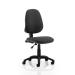 Trexus 1 Lever High Back Permanent Contact Chair Charcoal 480x450x490-590mm Ref OP000160