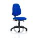 Trexus 3 Lever High Back Asynchronous Chair Blue 480x450x490-590mm Ref OP000032