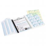 Durable Visitors Book Refill of 300 Duplicate Carbonless Badge Inserts W90xH60mm Ref 1466/00 302286