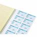 Durable Visitors Book Refill of 300 Duplicate Carbonless Badge Inserts W90xH60mm Ref 1466/00 302286