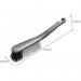 Addis Hand Brush With Stiff Bristles And An Extra-Sturdy Handle, Metallic Silver 303594